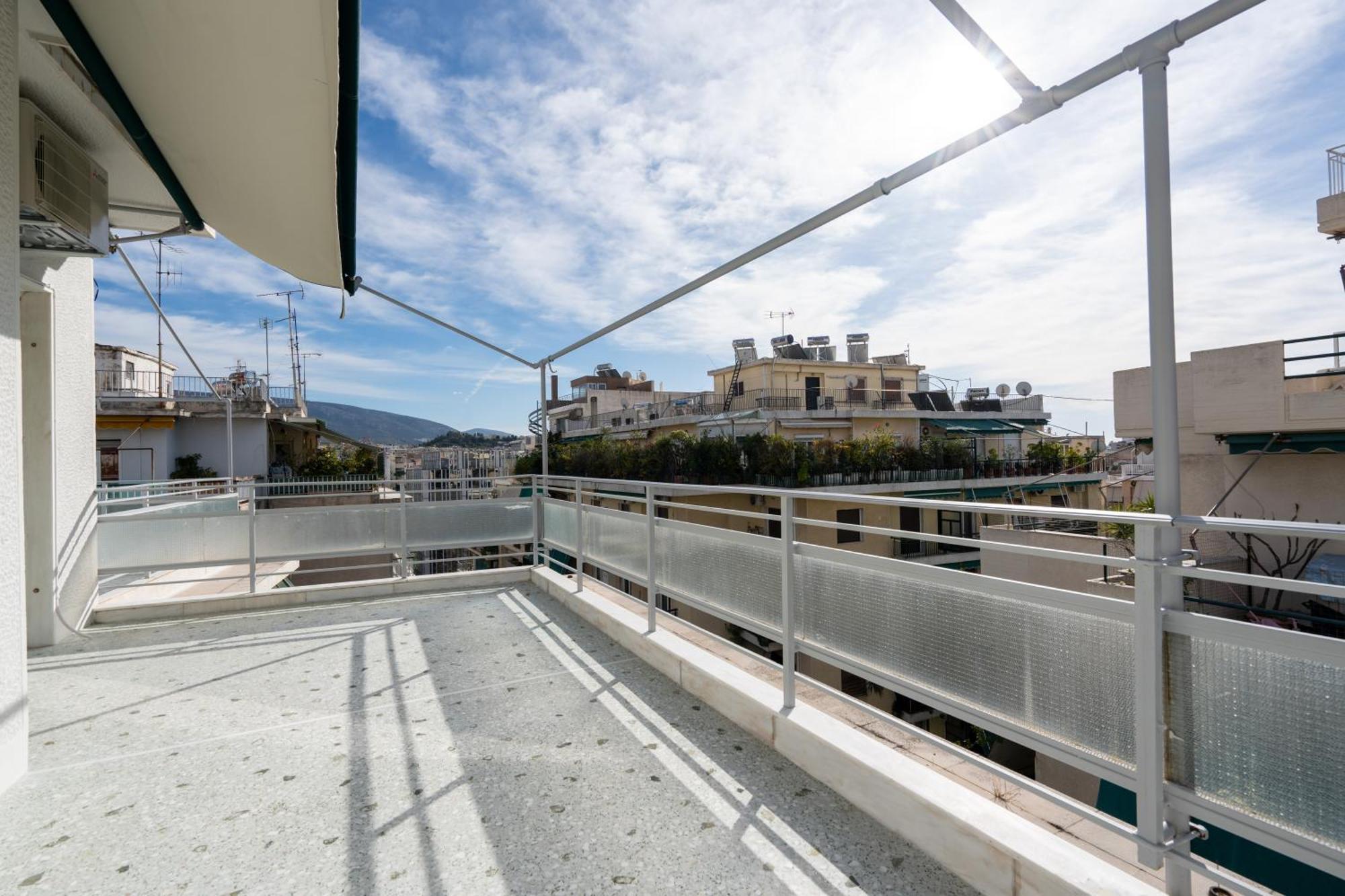 Corner Penthouse In Acropolis Apartment Athens Ngoại thất bức ảnh