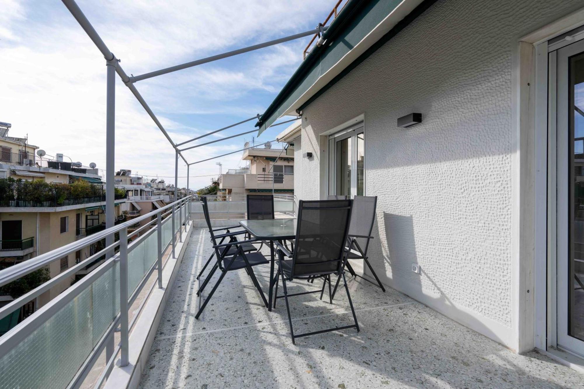 Corner Penthouse In Acropolis Apartment Athens Ngoại thất bức ảnh